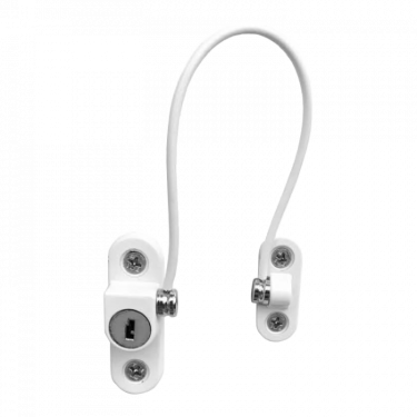 ASEC 200mm Mini Locking Cable Window Restrictor
