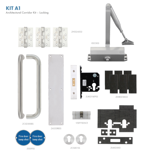 KITA1-FDP-A1 Architectural Fire Door Pack