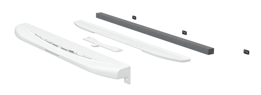 Window Trickle Vent With Filters(Pack Of 5)