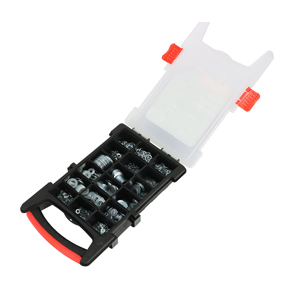 Mixed Washers Grab Pack - Zinc - 1000pcs